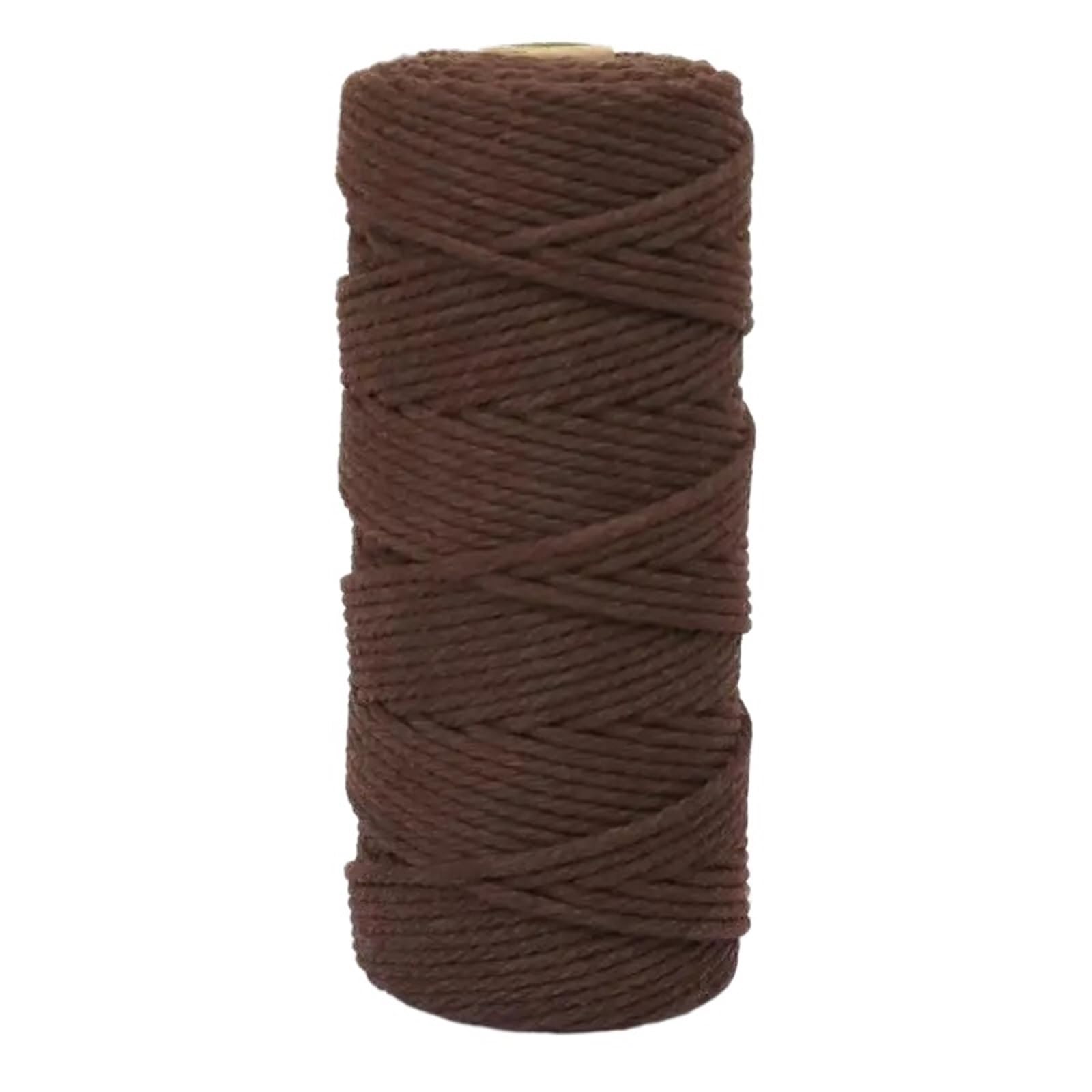 Cotton Macrame Cord 3.0mm-100m Colorful Natural Cotton Macrame Rope Cord for Wall Hanging Plant Hangers Crafts(Color20)