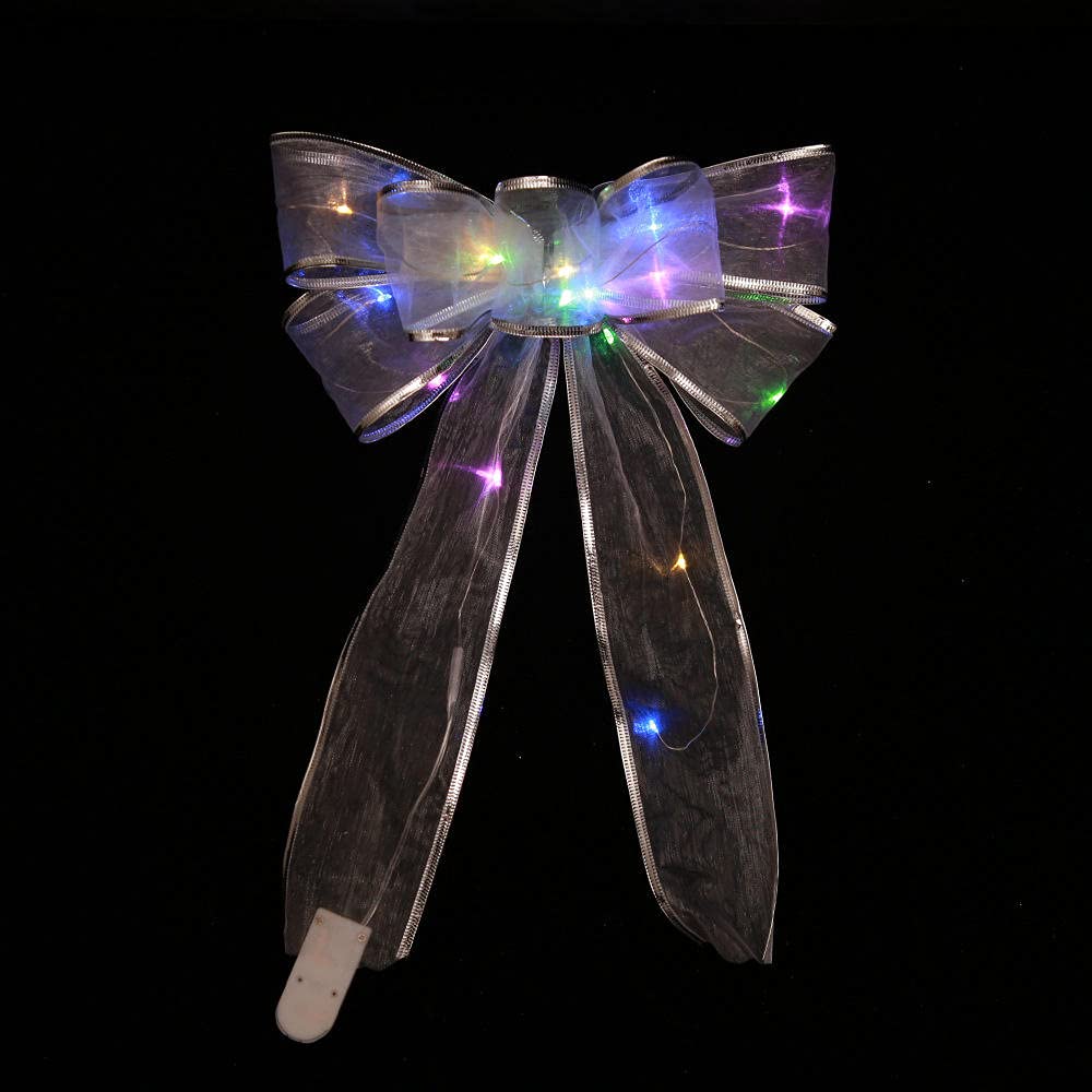 Papier Do Pakowania Prezentów Papier Do Pakowania Prezentówdekoracje Choinkowe Wstążka Łęki Garland Bowknot Led Wstążka Do Wedding Party Decor Gifts Prezenty Pakowanie-Silveredgecolorlight.