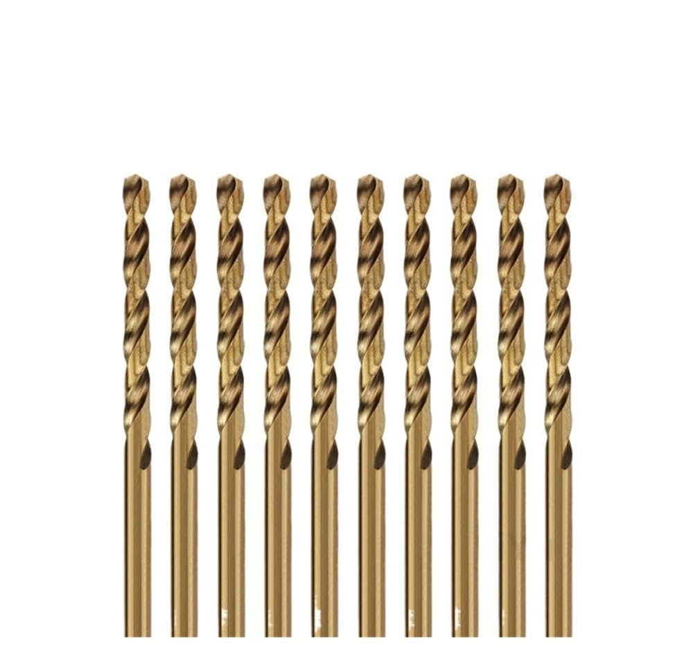 Broca Helicoidal De Acero Alta Velocidad con M35, Juego Herramientas Inoxidable, Accesorios For Perforación Metal Y(5PCS,6.8mm)