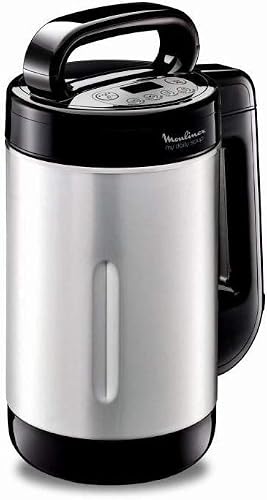 Blender chauffant 1,2 L, 1000 W, noir et inox Moulinex