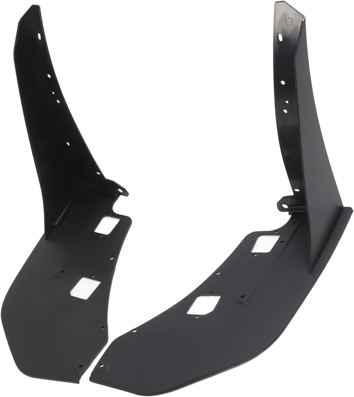 ABS Front Bumper Corner Spoiler, GT500 Style for 2014-2021, Enhances Aerodynamics and Style for Auto Enthusiasts and Track Use