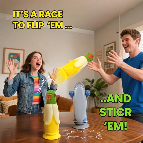 Banana Momkey vs Sharkman: Juego de fiesta familiar miniatura 3