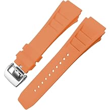 Rubber 20mm 25mm for Richard Spring Silicone Mille Sport Watch Strap Soft Waterproof Wristband