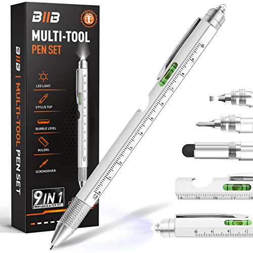 A pen that moonlights as 9 tools — stylus, ruler, phone stand, screwdriver, and more — packaged in a gift-ready box for under $15.