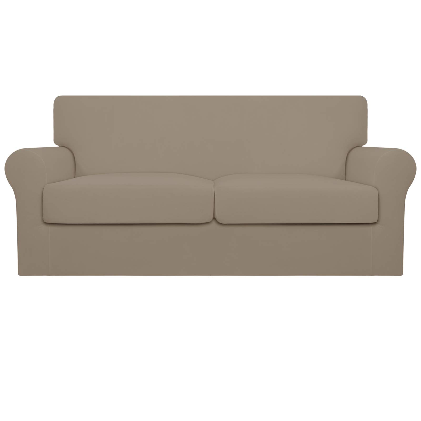 Easy-Going Stretch Oversized Loveseat Couch Cover for 2 Cushion Washable