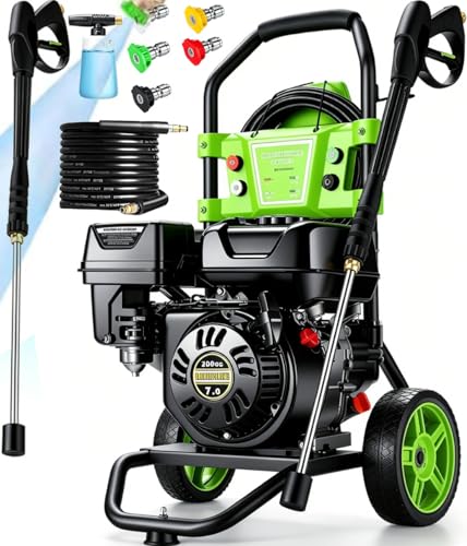4200PSI Gas Pressure Washer 4.0GPM Gas Power Washer 209CC Gas Powered Washing Machine Commercial