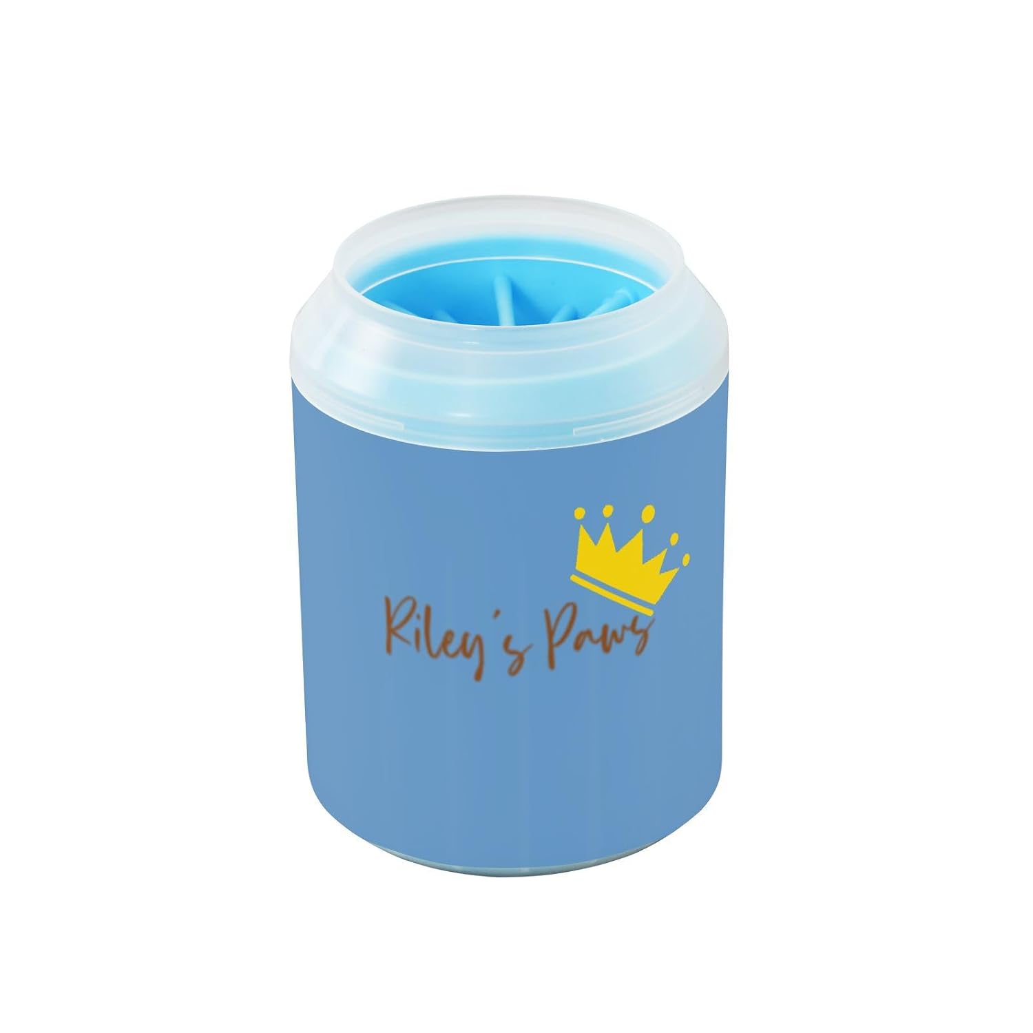 Custom Dog Paw Cleaner Personalized Paws Washer Portable Washing Cleaning Brush Cup Pet Lover Gift for Anniversary(Style-E)