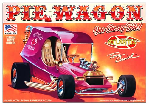 Atlantis Tom Daniel - 1:24 Scale Model Kit - Pie Wagon Show Rod