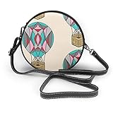 Maße: 7,1x7,1x2,36 (Zoll), Reißverschluss, 1 Mitteltasche, 1 Seitenfach.