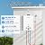 Syfuulv Propane Tankless Water Heater Outdoor, 1.58 GPM Portable Water Heater Instant Hot, 41,000 BTU, LED Digital Display, Overheating Protection, Camping, RV, Cabin, Barn, White 6L