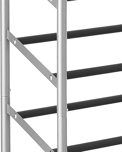 Miniatura 4 de Whitmor Torre de zapatos de 8 niveles, 40 pares, con estantes antideslizantes