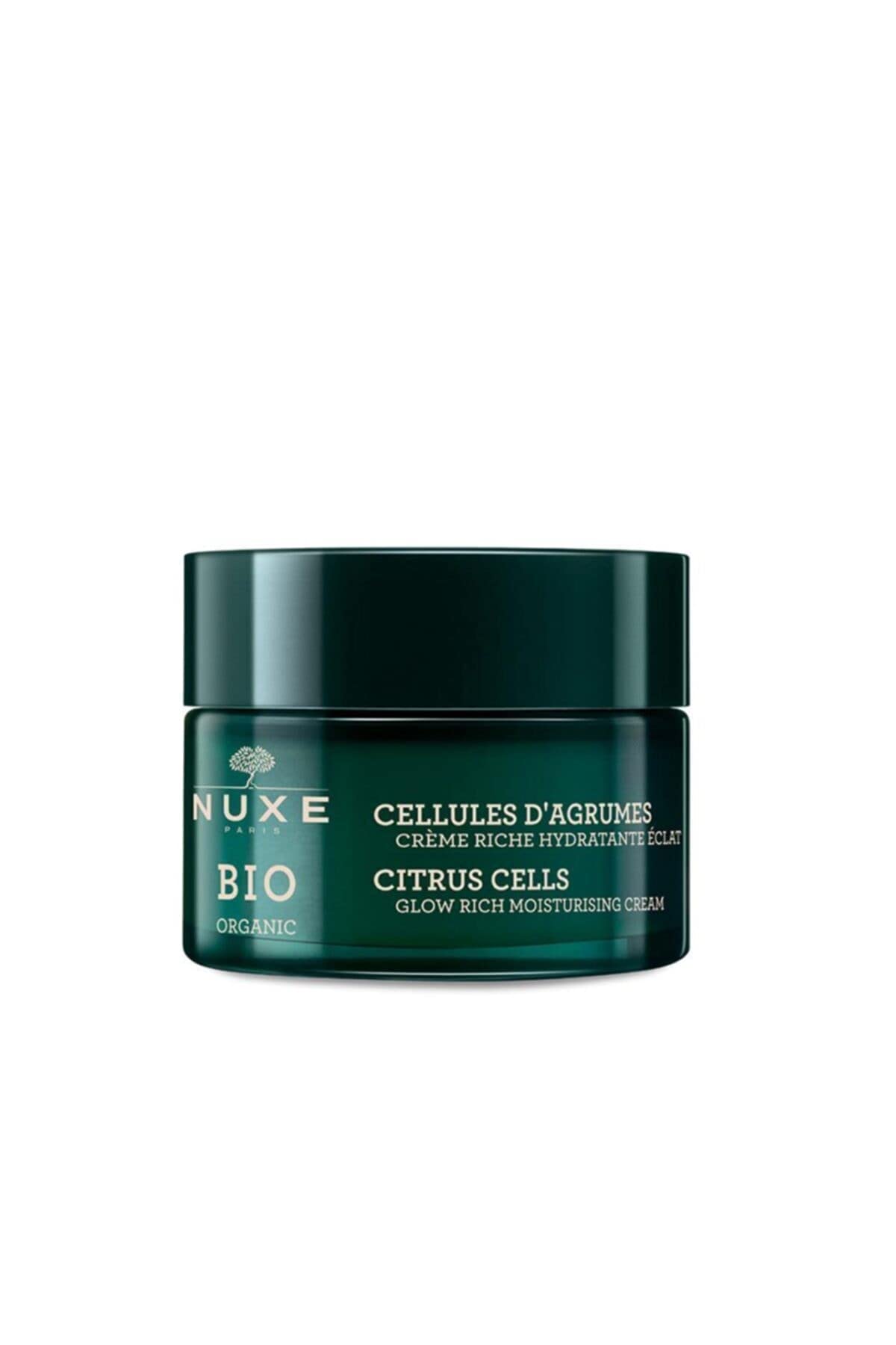 NUXE Organic Glow Rich Moisturising Cream with Citrus Cells(50ml)