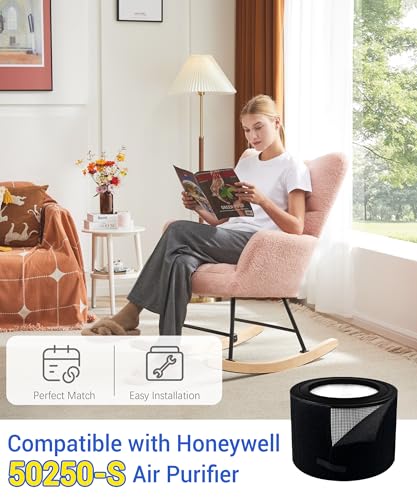 Image of 50250-S Replacement Filter Set for Honeywell 24000 24500 52500 Air Purifier