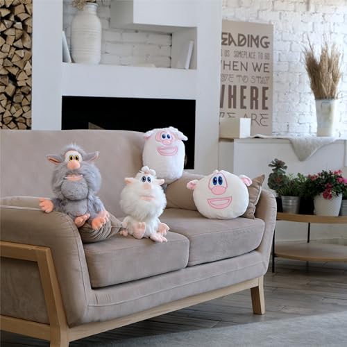 Booba Yeti Kuscheltier 30 cm – Offiziell Lizenziertes weiches Plüschtier Winterfreund – Kuscheliges Geschenk für Kinder – Sammlerfigur aus der bekannten Animationsserie