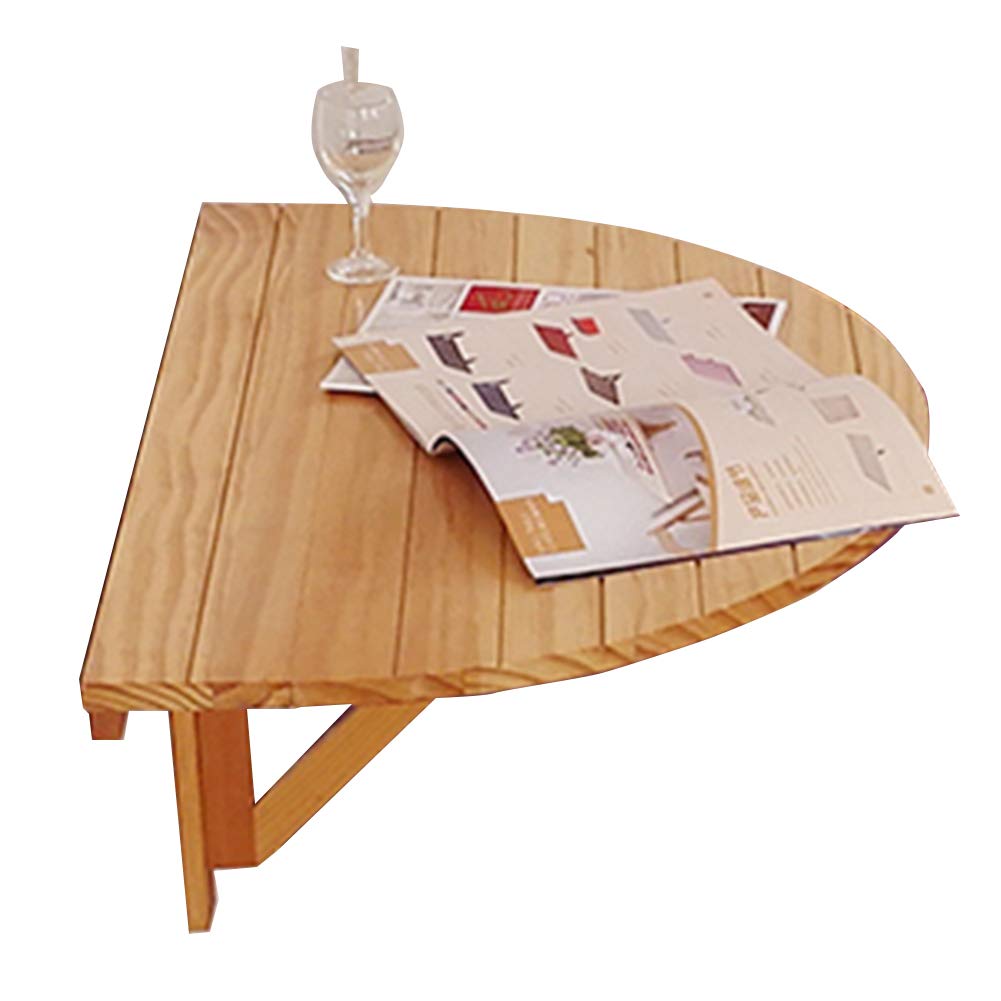 Cloison en pin massif et table à abattant murale au design épuré