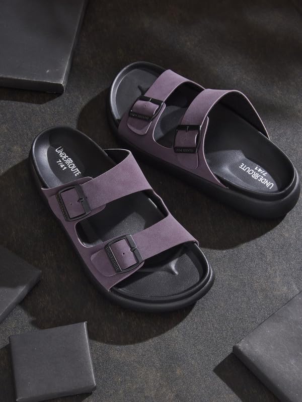 Image of UNDERROUTE mens Underroute Urgh 03 Stylish Durable Soft Footbed Synthetic Casual Sandals for Men Sandal