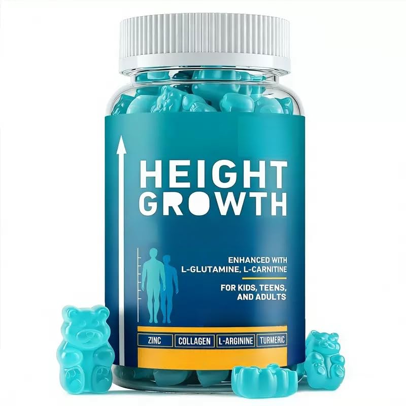 Height Gummies - Nutrition haute pour une croissance naturelle, pour adolescents, enfants et adultes