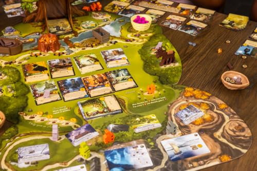 Image of Everdell Spirecrest 2nd Edition Expansion - Strategy Board Game with Big Critters, Discovery Cards, Weather & Mounts - Ages 10+, 1-4 Players