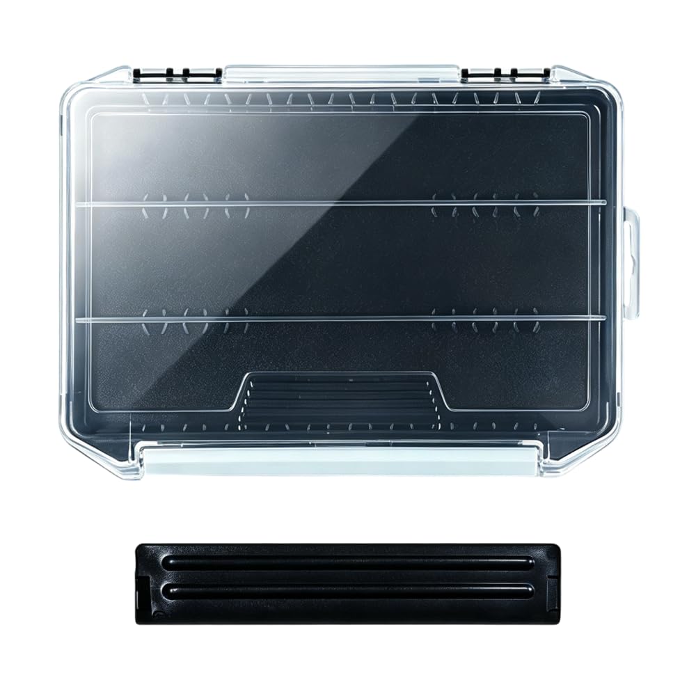 Fishing Tackle Box, Adjustable PP Storage Container for Bass Lure Bait