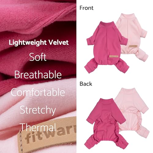 Pijama para perros que evita temblores por frío con mameluco polar Fitwarm XL 6