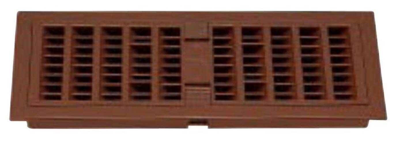 Amazon | ナスタ(NASTA) 通気ガラリ KS-0402P-BN ブラウン 本体: 奥行 