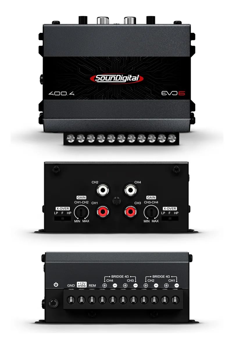 Soundigital SD400.4 EVO4.0-4 Channel Amplifier Module : Amazon.ca