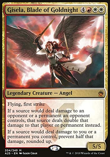 MTG Magic: The Gathering - Gisela, Blade of Goldnight (204) Masters 25 A25