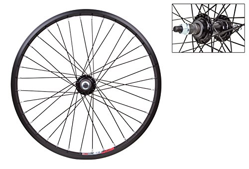 Wheel Master Rear Bicycle Wheel 20 x 1.75 36H, Alloy, Bolt On, Black