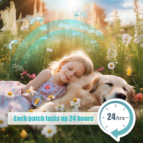 240pcs mosquito patches stickers individually wrapped natural plant based mosquito stickers for kids adult outdoor hiking camping travel