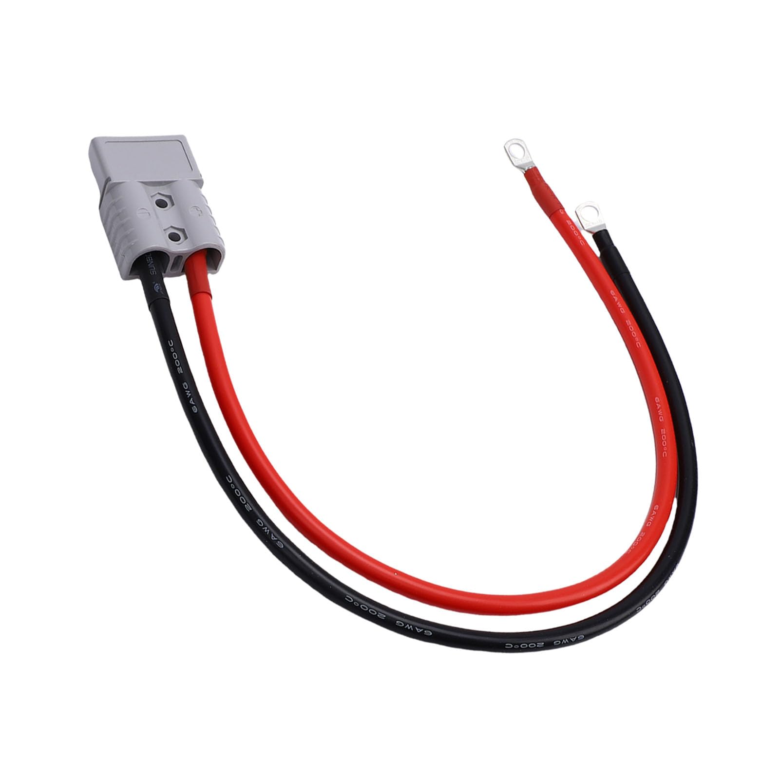 Connettore Rapido Batteria, Connettore Anderson 600 V 120 A, Spina SC16-8 Terminale 6 AWG per Carrelli Elevatori Elettrici, Carrelli da Golf, Auto A Batteria