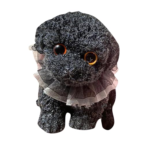 Dog Squishy Squeeze Toys, 13 cm Cute Soft Dog Squishy Quiet Fidget Toy, Stress Relief Dogs Squishie Squeeze Sensory Toys for Kids Adults