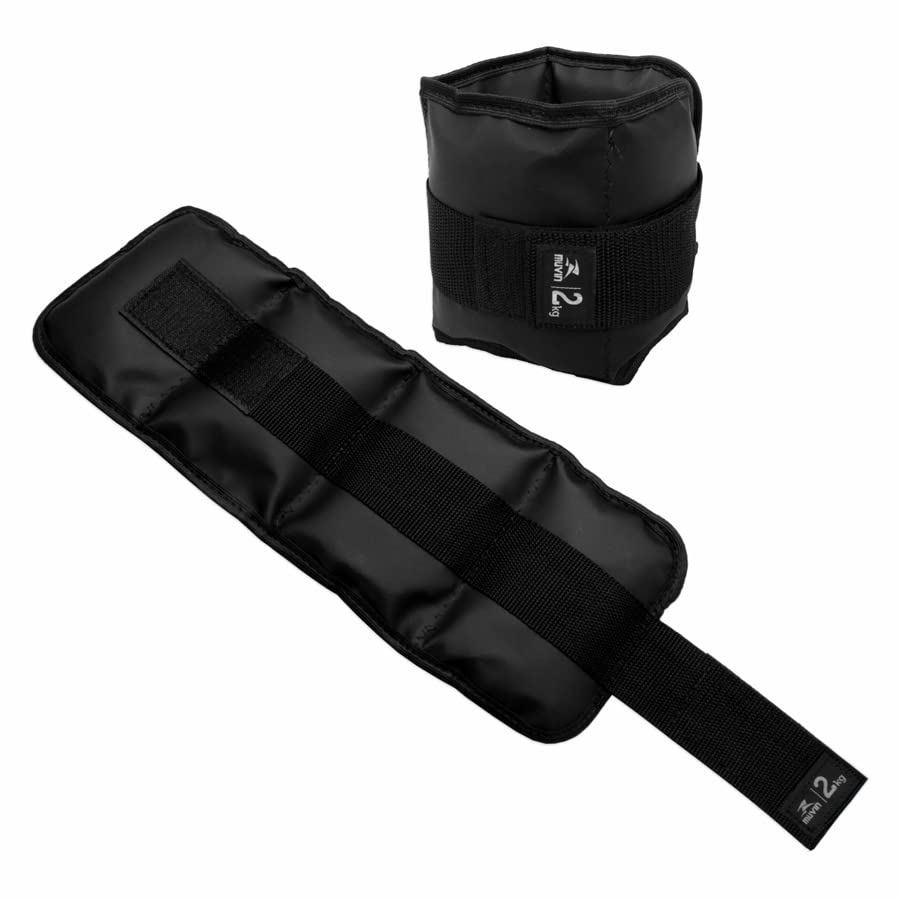 Caneleira de Peso 2kg Muvin – Tornozeleira – Ajustável – Academia – Treino – Exercício –