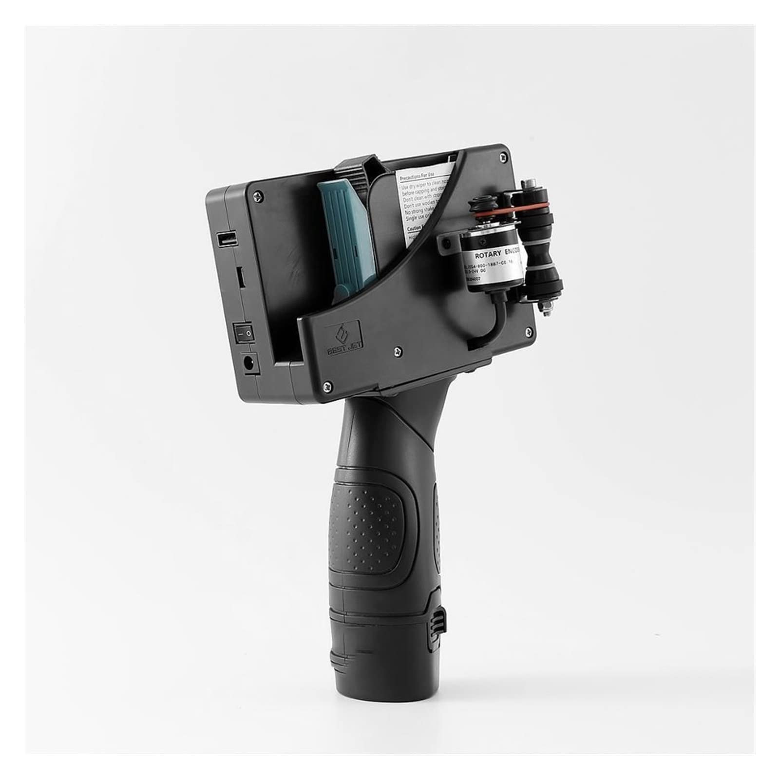 Stampante a getto d'inchiostro portatile Asciugatura rapida 600 Dpi. Data del touch screen della macchina della stampante LOGO Codici a barre QR. Stampante di codice(U-K)