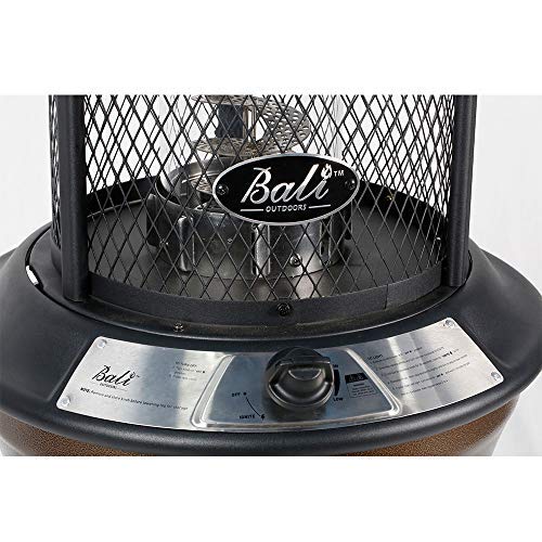 BALI OUTDOORS Propane Patio Heaters FloorStanding Round Dancing Flame