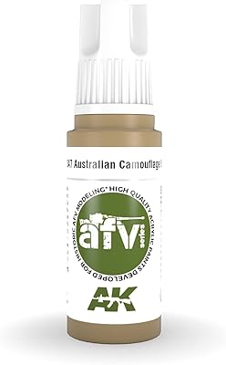 AK Acrylics 3Gen AFV AK11347 Australian Camouflage Brown (17ml)