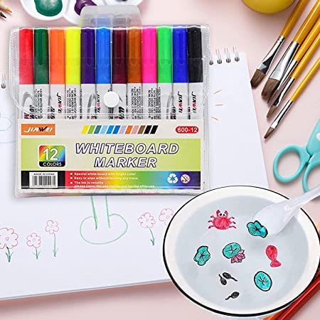 See full amazon price history chart for SHOPECOM 12 pcs Colorful Magical Water Painting Floating Marker Pens,The Drawing Water Kit Set Toys Gifts, Colored Doodle Drawing Pen with Ceramic Spoon and Towel SHOPECOM 12 pcs Colorful Magical Water Painting Floating Marker Pens,The Drawing Water Kit Set Toys Gifts, Colored Doodle Drawing Pen with Ceramic Spoon and Towel (B0BY95W418) Amazon Price History, Amazon Price Tracker
