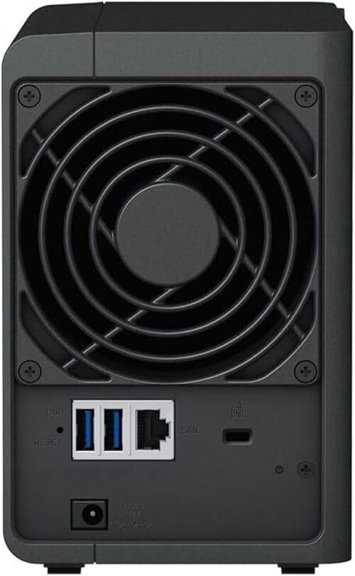 Synology DS223 2-Bay Diskstation NAS (Realtek RTD1619B Quad-Core 2GB Ram 1xRJ-45 1GbE LAN-Port) 8TB Bundle mit 2X 4TB Synology Plus-Serie HDDs