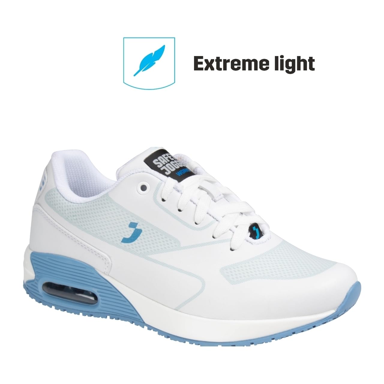 Safety Jogger Oxypas Damen Arbeits-Sneaker, Blau, 42 EU