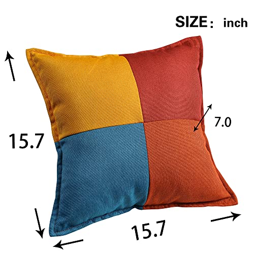 P Purlove Colorful Sleeper Sofa, Sofa With Adjustable Backrest And Adjustable Armrests, Small Couch With Solid Wood Legs And 2 Colored Pillows For Small Space, Apartment, Dorm #TOP2