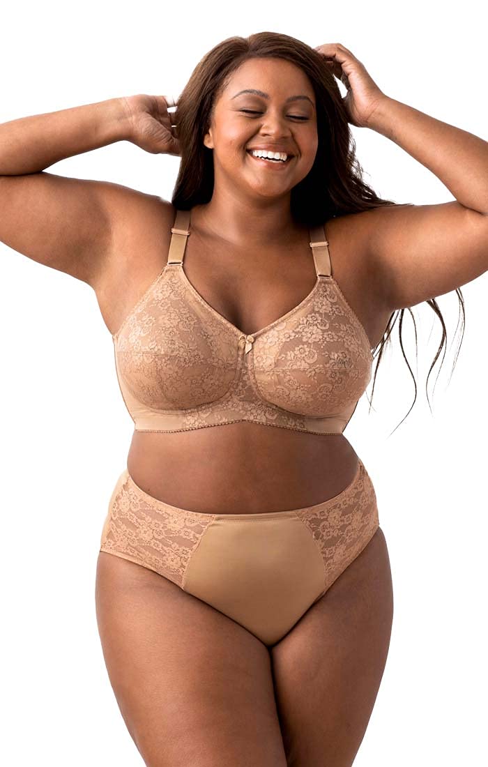 Elila Full Coverage Lace Softcup Bra 1303