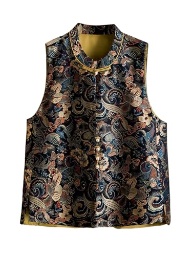 Chaleco de brocado de seda HangErFeng un regalo exclusivo de moda china para mujer