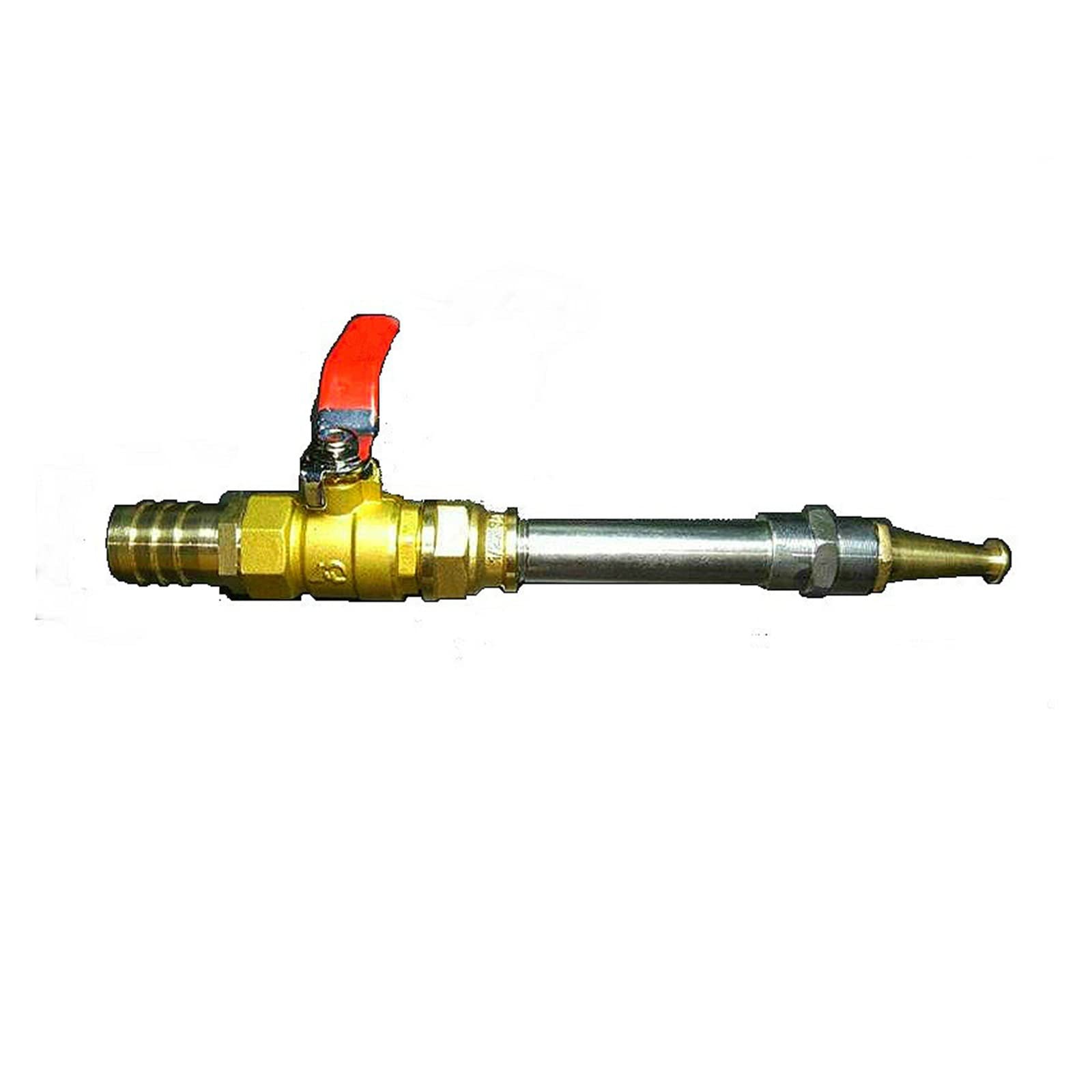 Interruptor de válvula de Bola de latón de Lanza de Chorro de 19mm 100/200/300mm, Conector de tubería de riego de Manguera de Carrete de Agua de Alta presión (Size : 300mm)
