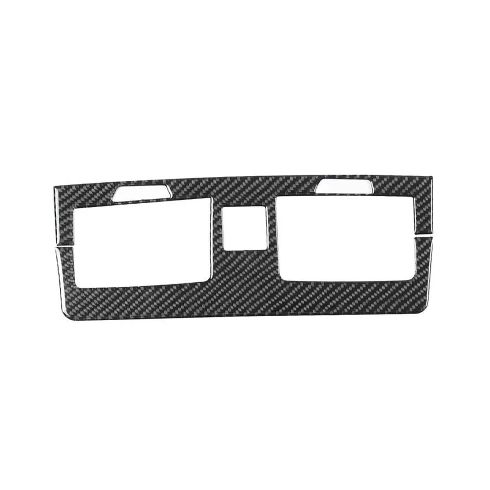 Rivestimento interno della consolle centrale Per H3 2005-2009 Aria di controllo centrale per auto per adesivo telaio di ventilazione Accessori per protezione interni auto(Nero)