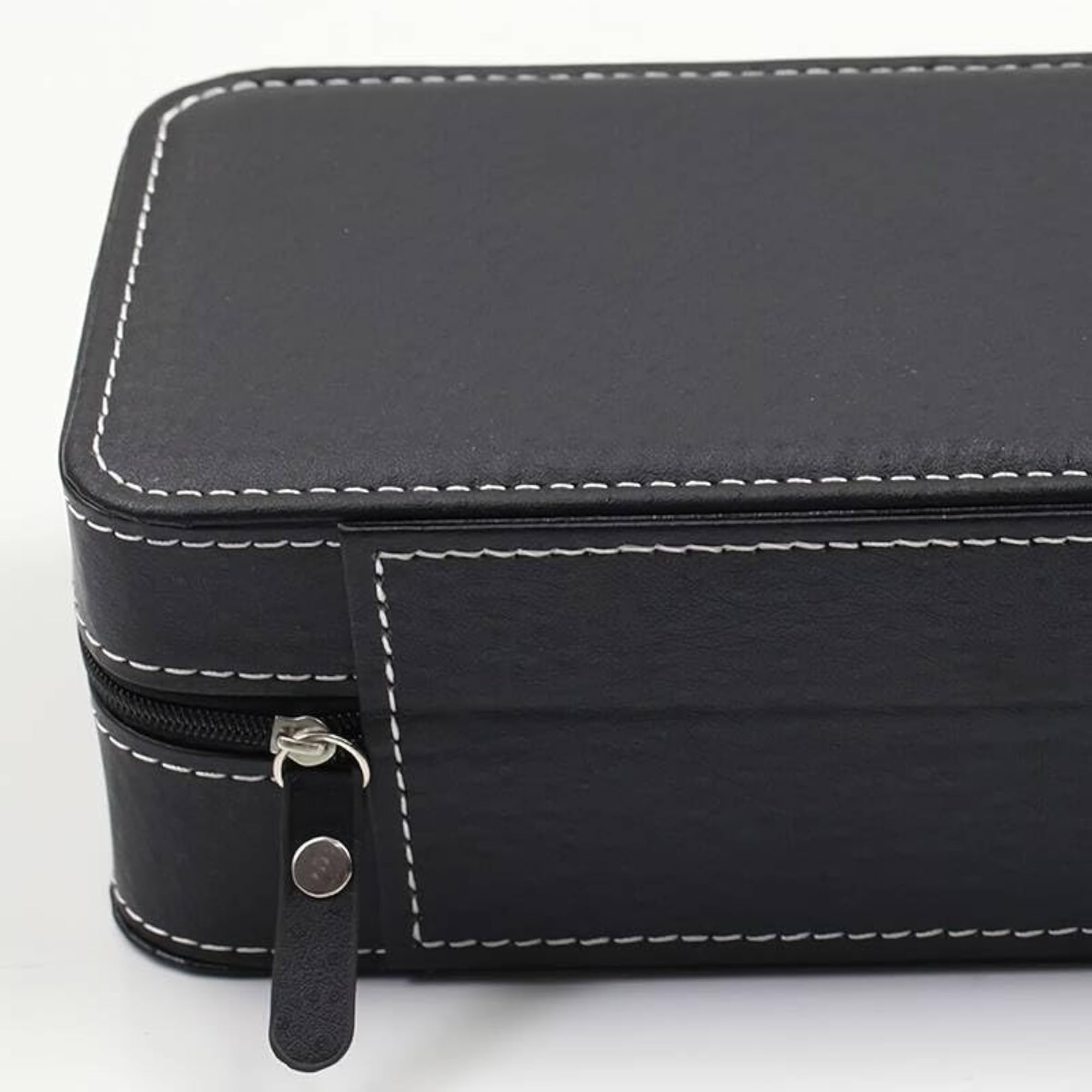 6-Slot Watch Box and Jewellery Organizer Case