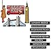 TCS Party Bundles British Wall Decorations 8 Piece Bundle London Street Signs British Cutouts