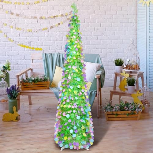 Árboles artificiales para interiores solución rápida para adornos de vacaciones sin espacio 3