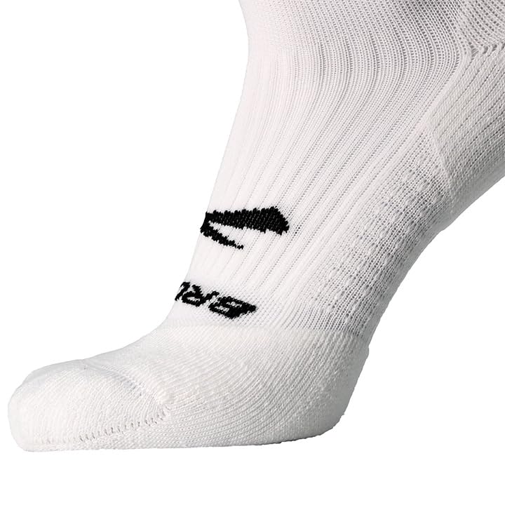 Brooks Ghost No Show Socks, Low Profile Socks with Arch Support - White - S - image 2