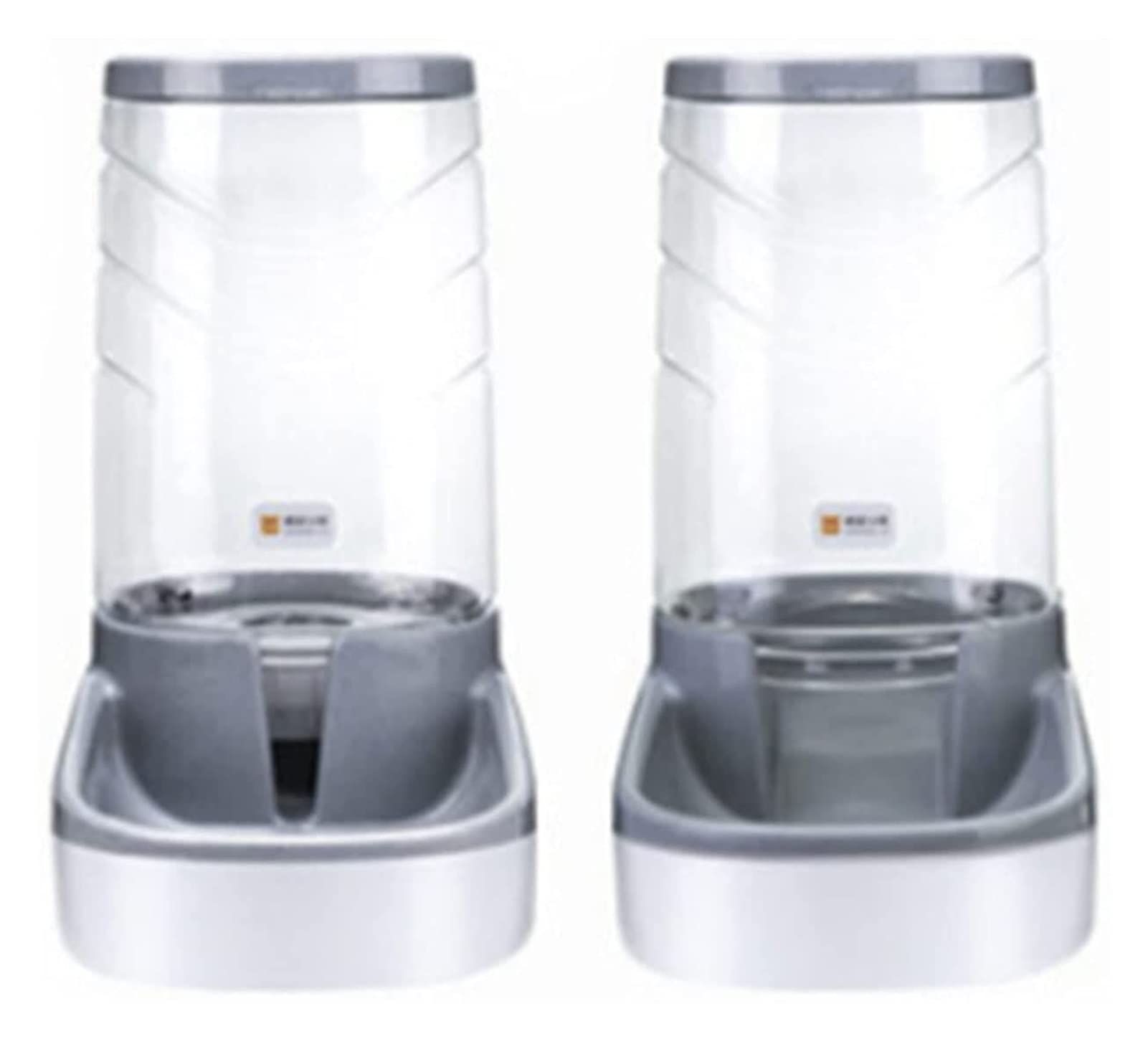 pet Water Dispenser 3 8 L Pets Cats Dogs Automatic Waterer and Food Feeder Set Unplugged Feed Water