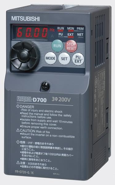 FR-D720-0.75K 1個 標準在庫品】三菱電機 FR-D720-0.75K インバーター | 電設資材・制御
