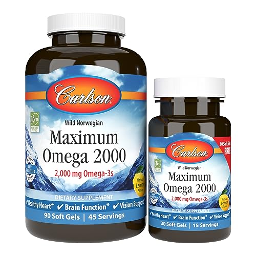 Fish Oil: Carlson – Maximum Omega 2000